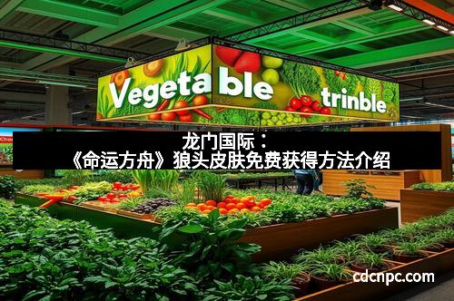 龙门国际：《命运方舟》狼头皮肤免费获得方法介绍